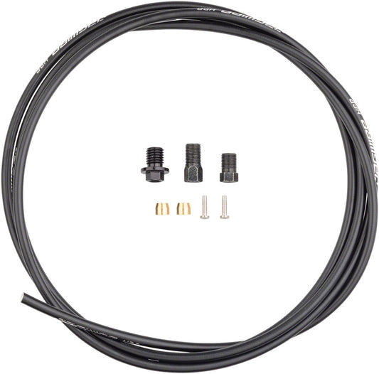 Jagwire Sport Mineral Oil Hydraulic Hose Kit Shimano Dura Ace Ultegra 105 GRX 2000mm BLK-Goodwynn's