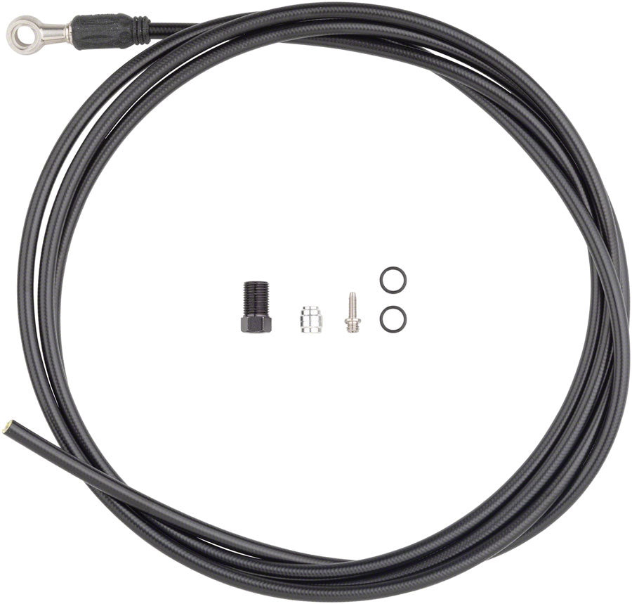 Jagwire Sport DOT Hydraulic Hose Kit for SRAM G2 Guide (B1) 2000mm Black-Goodwynn'sGoodwynn's
