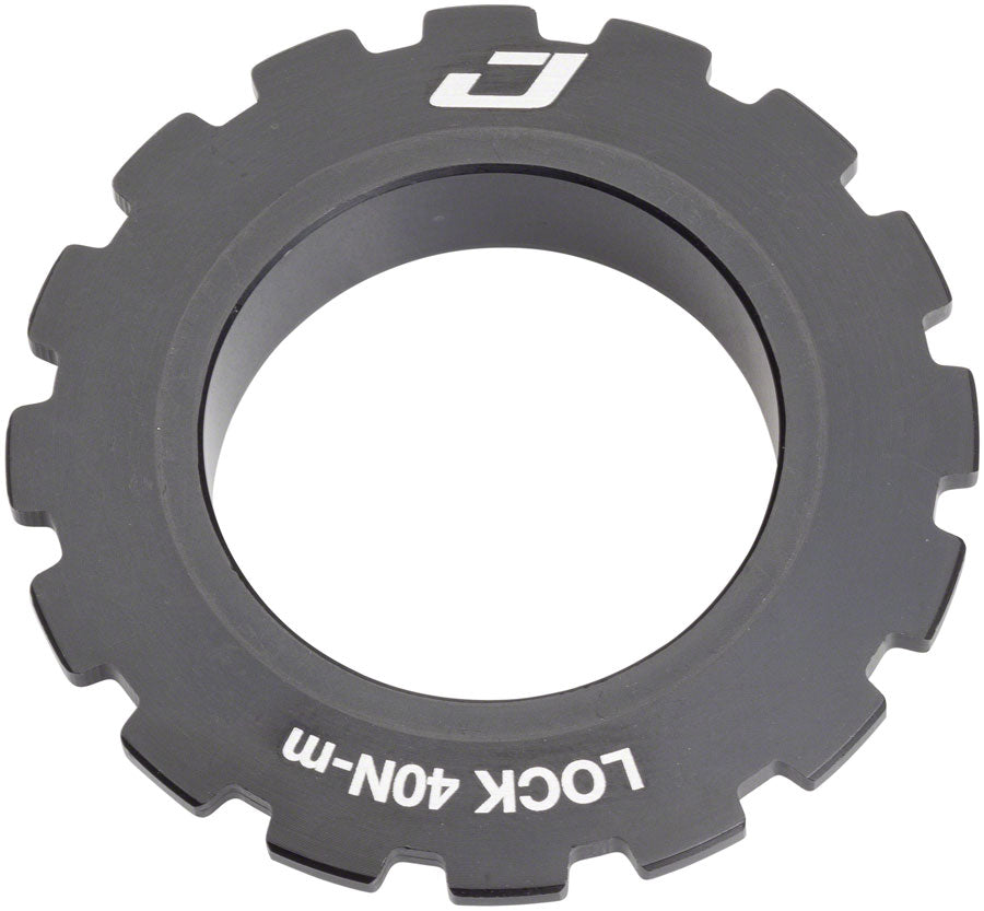 Jagwire Center Lock Disc Brake Rotor Lock Ring for 15-20mm Axles Alloy Black-Goodwynn'sGoodwynn's