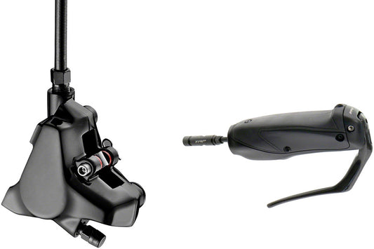 TRP HD-T910 TT Disc Brake and Lever - Rear Hydraulic Flat Mount Black-Goodwynn's