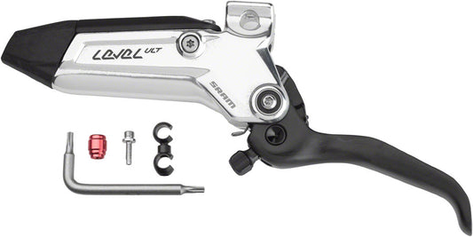 SRAM Level Ultimate Stealth Disc Brake Lever Assembly - Carbon Lever Blade For 4-Piston Level Ultimate Stealth BLK/Silver C1-Goodwynn's