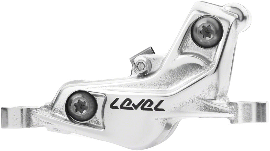 SRAM Level Ultimate Stealth Disc Brake Caliper Assembly - Front/Rear Post Mount 4-Piston Silver C1-Goodwynn'sGoodwynn's
