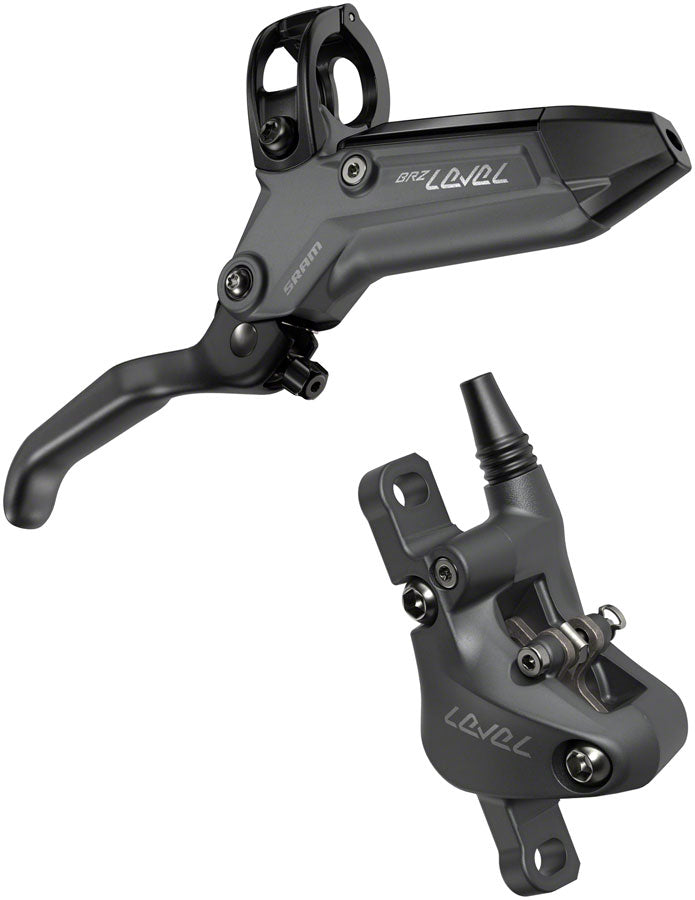 SRAM Level Bronze Stealth Disc Brake Lever - Front Post Mount 2-Piston Aluminum Lever SS Hardware Dark Polar C1-Goodwynn'sGoodwynn's