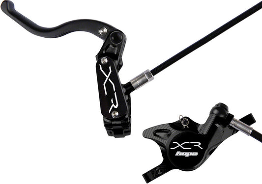 Hope XCR Pro X2 Disc Brake Lever Set - Front/LH Hydraulic Post Mount BLK-Goodwynn's