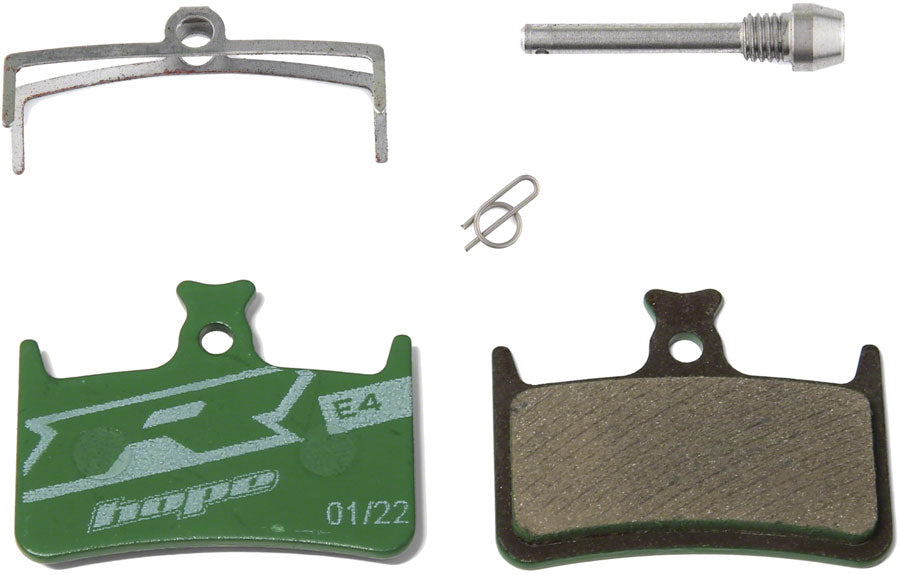 Hope E4 Brake Pads - Racing Organic Compound Fits E4 RX4+ RX4-SH Mono M4 Pair-Goodwynn'sGoodwynn's