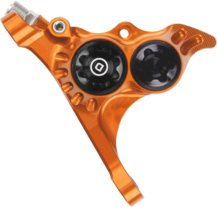 Hope RX4+ Disc Brake Caliper - Flat Mount Front +20mm DOT Type Orange-Goodwynn'sGoodwynn's