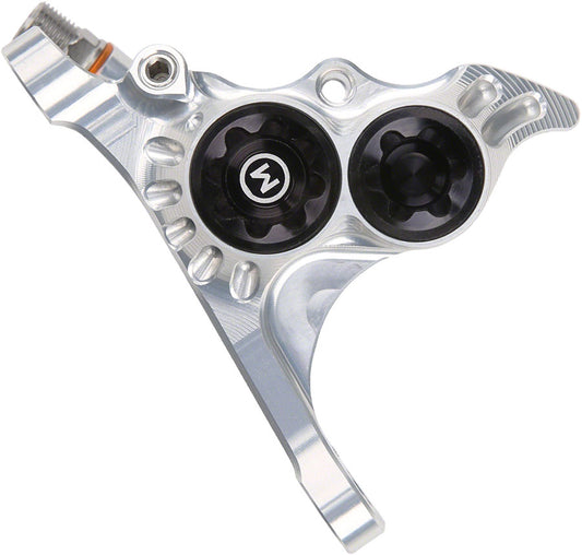 Hope RX4+ Disc Brake Caliper - Flat Mount Front +20mm Mineral Oil Type Silver-Goodwynn's
