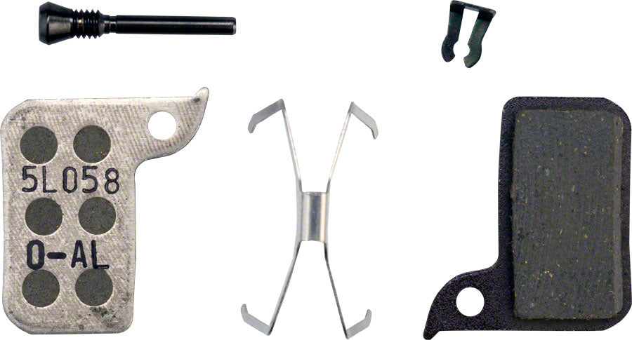 SRAM Disc Brake Pads - Organic Compound Aluminum Backed Quiet/Light Monoblock SRAM Hydraulic Road Disc Level A1 2017-2019-Goodwynn'sGoodwynn's