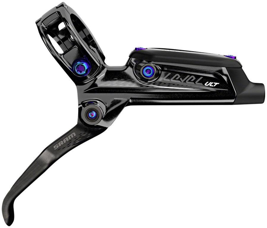 SRAM Level Ultimate Disc Brake Lever - Front Hydraulic Post Mount BLK Rainbow Hardware B1-Goodwynn'sGoodwynn's