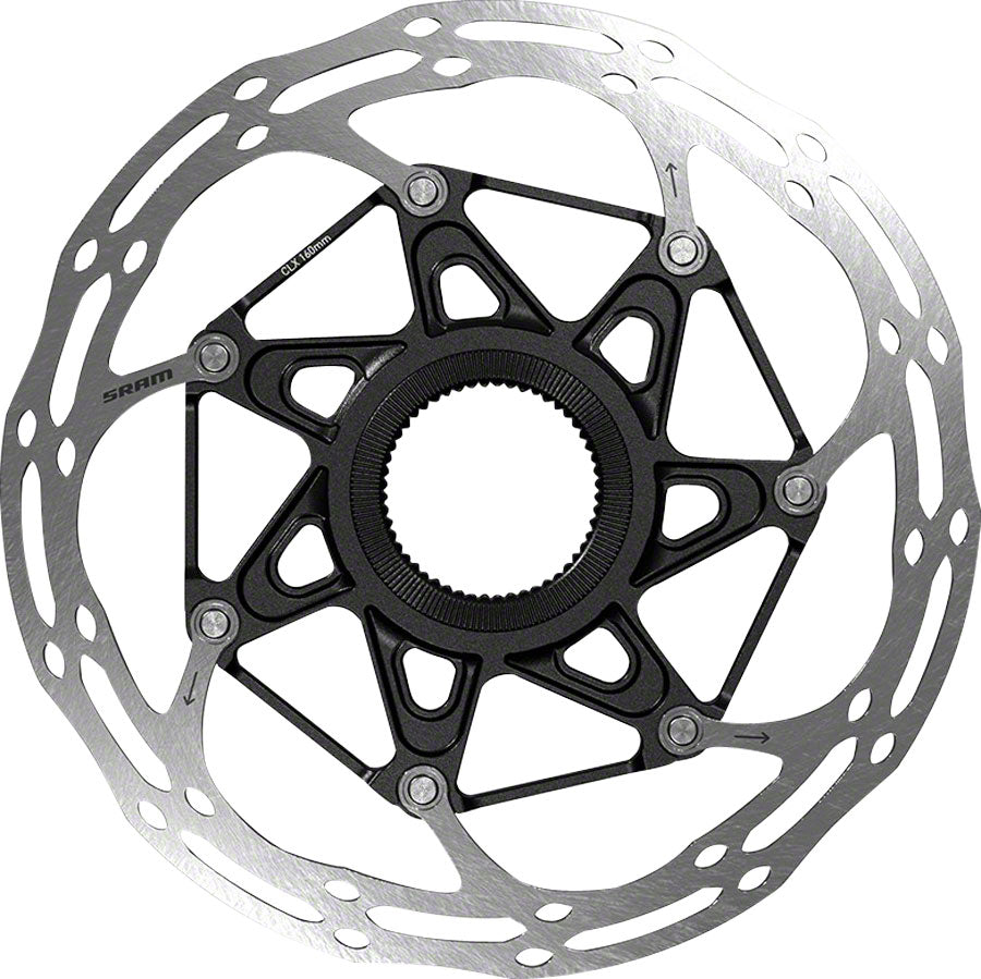 SRAM CenterLine X Disc Brake Rotor - 140mm Center Lock Silver/Black-Goodwynn'sGoodwynn's