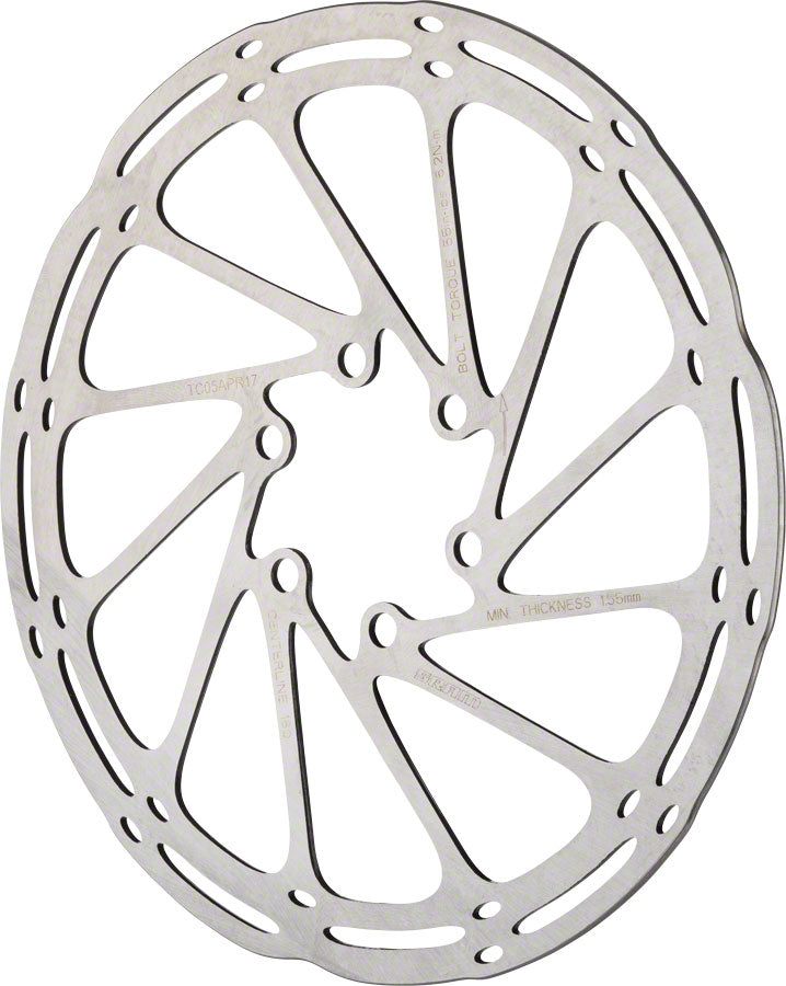 SRAM CenterLine Disc Brake Rotor - 180mm 6-Bolt Silver-Goodwynn'sGoodwynn's