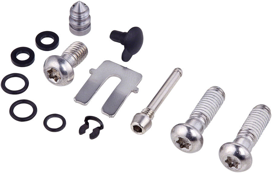 SRAM S4 Guide RSC Bleeding Edge Caliper Hardware Kit Stainless BLK Body Bolt Banjo Bolt Bleed Screw Pad Pin-Goodwynn'sGoodwynn's