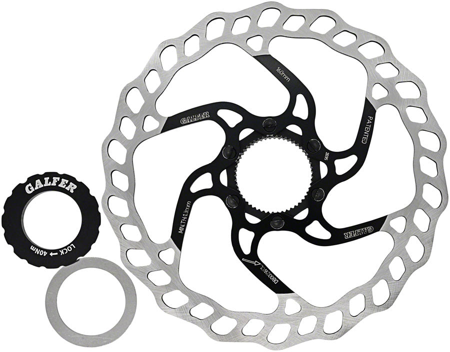 Galfer MTB Disc Brake Rotor - 160mm Centerlock 1.8mm-Goodwynn'sGoodwynn's