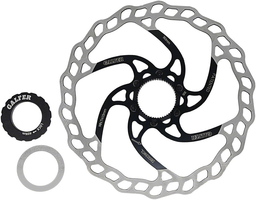 Galfer MTB Disc Brake Rotor - 180mm Centerlock 1.8mm-Goodwynn'sGoodwynn's