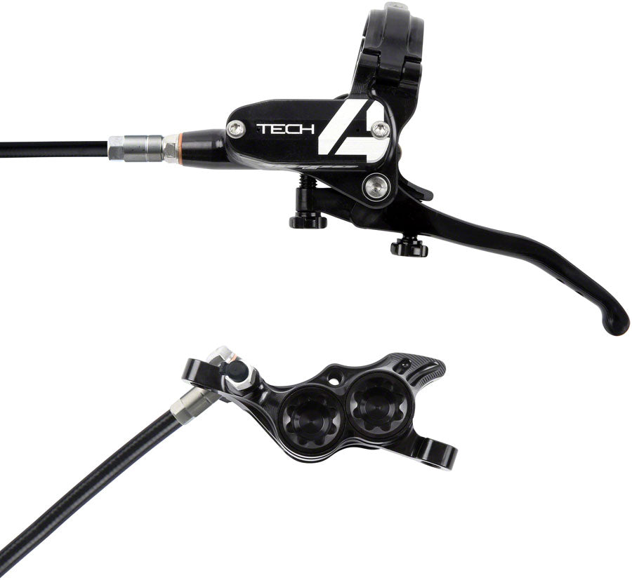 Hope Tech 4 E4 Disc Brake and Lever Set - Front Hydraulic Post Mount Black-Goodwynn'sGoodwynn's