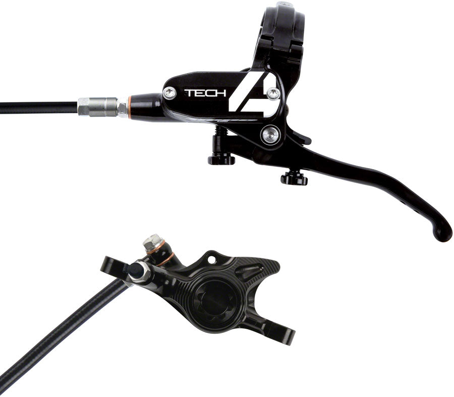 Hope Tech 4 X2 Disc Brake and Lever Set - Front Hydraulic Post Mount Black-Goodwynn'sGoodwynn's