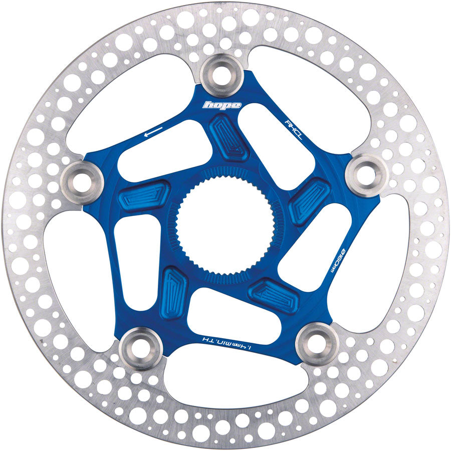 Hope RX Disc Rotor - 160mm Center-Lock Blue-Goodwynn'sGoodwynn's