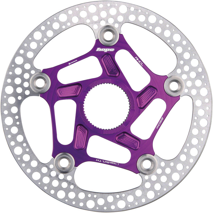 Hope RX Disc Rotor - 160mm Center-Lock Purple-Goodwynn'sGoodwynn's