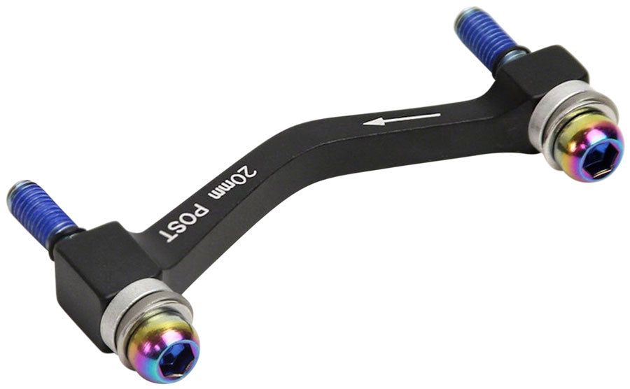 SRAM Post Bracket 20P Standard Mount - Includes Bracket Stainless Steel Rainbow Bolts-Goodwynn'sGoodwynn's