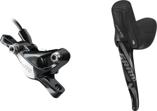 SRAM Force 1 Disc Brake and Lever - Front Hydraulic Post Mount Black A1-Goodwynn's