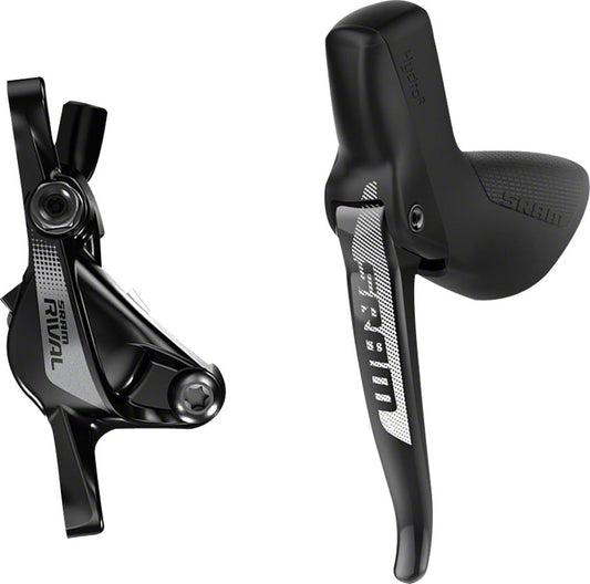 SRAM Rival 1 Disc Brake and Lever - Left/Front Hydraulic Post Mount Black A1-Goodwynn's