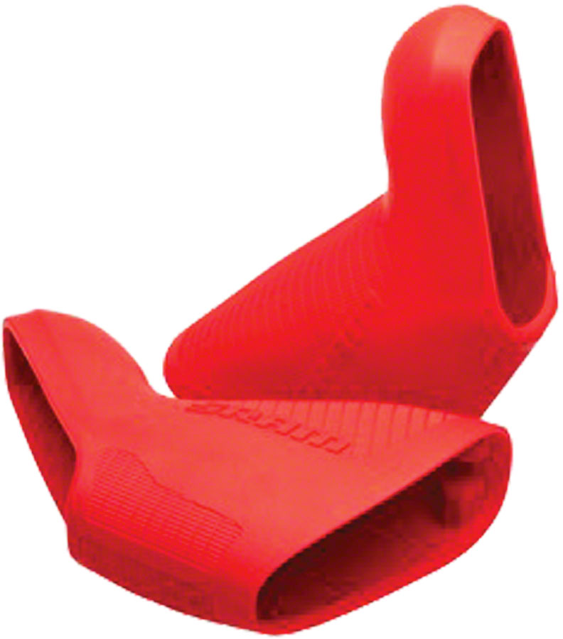 SRAM Cable Brake Hood Covers Red Fit 2013 Red 10-Speed Red 22 Force 22 Rival 22 Pair-Goodwynn'sGoodwynn's
