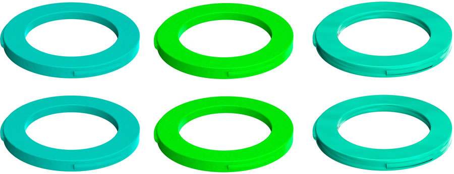 Magura 2-Piston Caliper Colored Cover Kit one Caliper Neon Green Cyan Mint-Goodwynn'sGoodwynn's