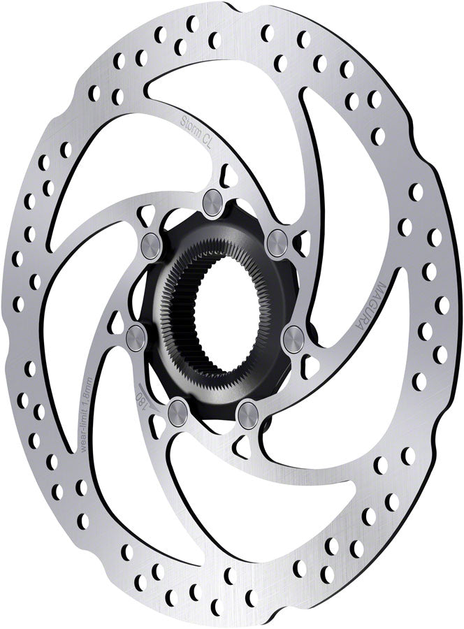 Magura Storm CL Disc Brake Rotor - 180mm Center Lock For Thru-Axle Hub Silver-Goodwynn'sGoodwynn's