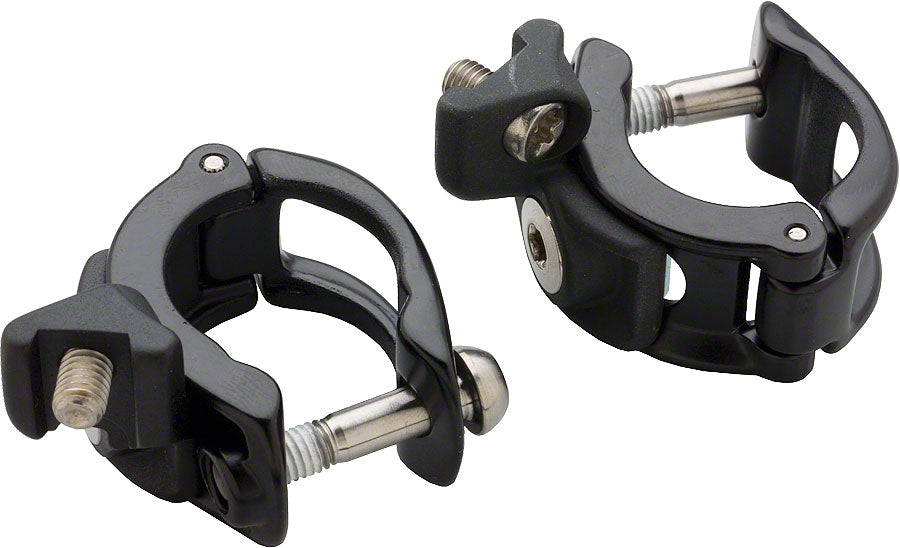 SRAM MatchMaker X Cockpit Clamp - Pair Black with Ti Bolts-Goodwynn'sGoodwynn's