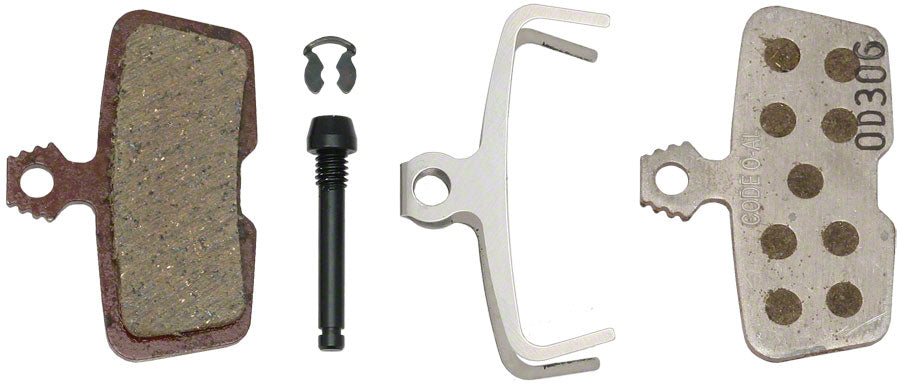 SRAM Disc Brake Pads - Organic Compound Aluminum Backed Quiet/Light For Code/Code R/Code RSC/Guide RE-Goodwynn'sGoodwynn's