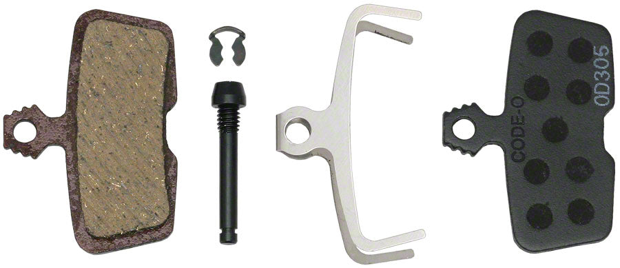 SRAM Disc Brake Pads - Organic Compound Steel Backed Quiet For Code/Code R/Code RSC/Guide RE-Goodwynn'sGoodwynn's