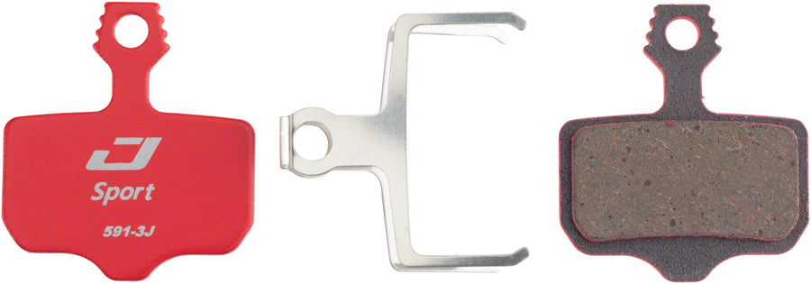 Jagwire Mountain Sport Semi-Metallic Disc Brake Pads Avid Elixir R CR1 3 5 7 9 X0 XX-Goodwynn&#39;sGoodwynn&#39;s