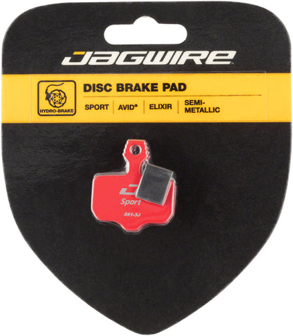 Jagwire Mountain Sport Semi-Metallic Disc Brake Pads Avid Elixir R CR1 3 5 7 9 X0 XX