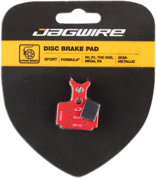 Jagwire Mountain Sport Semi-Metallic Disc Brake Pads Formula R1R R1 C1 CR3 RO ROR RX T1 Mega Cura-Goodwynn's
