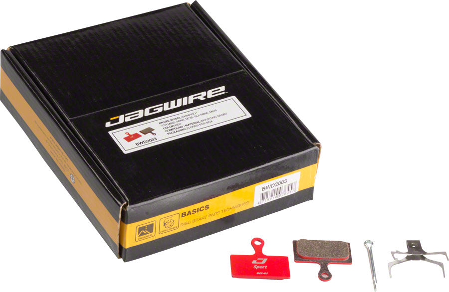 Jagwire Sport Semi-Metallic Disc Brake Pad - Bulk Box Shimano S700 M615 M6000 M785 M8000 M666 M675 M7000 M9000 M9020 M985 M987-Goodwynn'sGoodwynn's