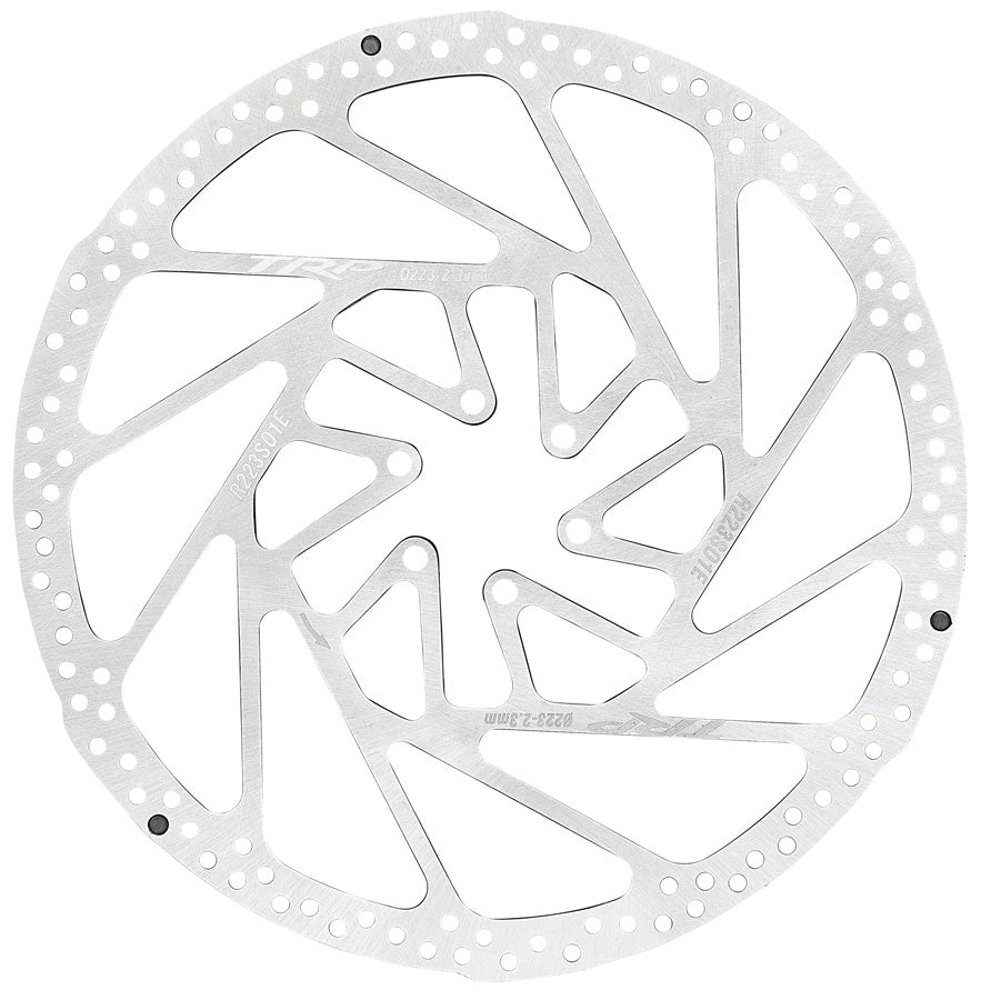 TRP R1 Disc Brake Rotor - 223mm 6-Bolt 2.3mm Rust Blocker Treatment Silver-Goodwynn'sGoodwynn's