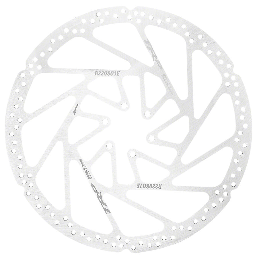 TRP R1 Disc Brake Rotor - 220mm 6-Bolt 2.3mm Rust Blocker Treatment Silver-Goodwynn'sGoodwynn's