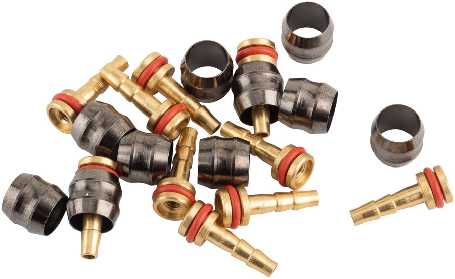 TRP Hydraulic Hose Kit - For 5.0mm Compression Ferrules Brass Inserts O-Rings 10/Each-Goodwynn'sGoodwynn's