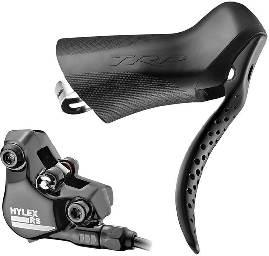 TRP Hylex RS Disc Brake Lever - Front Hydraulic 2-Piston Flat Mount BLK-Goodwynn's