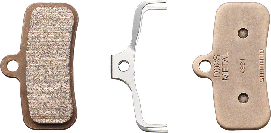 Shimano D02S-MX Disc Brake Pad Spring - Metal Compound Stainless Steel Back Plate One Pair-Goodwynn'sGoodwynn's