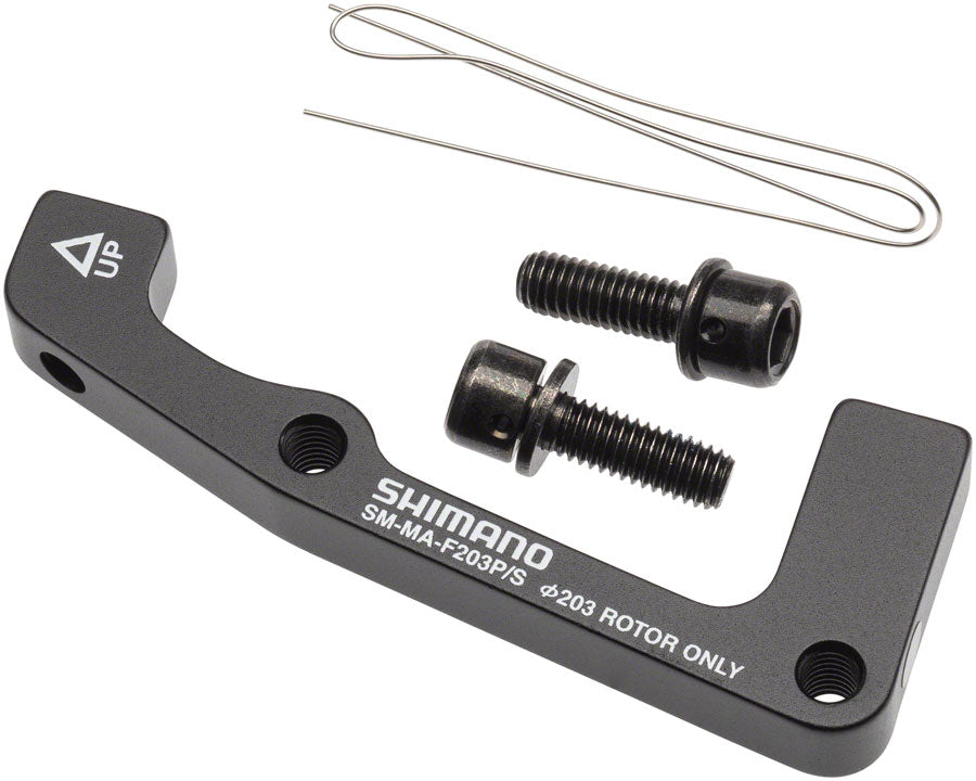 Shimano F203P/S Disc Brake Adaptor for 203mm Rotor 74mm Caliper 51mm Fork-Goodwynn'sGoodwynn's