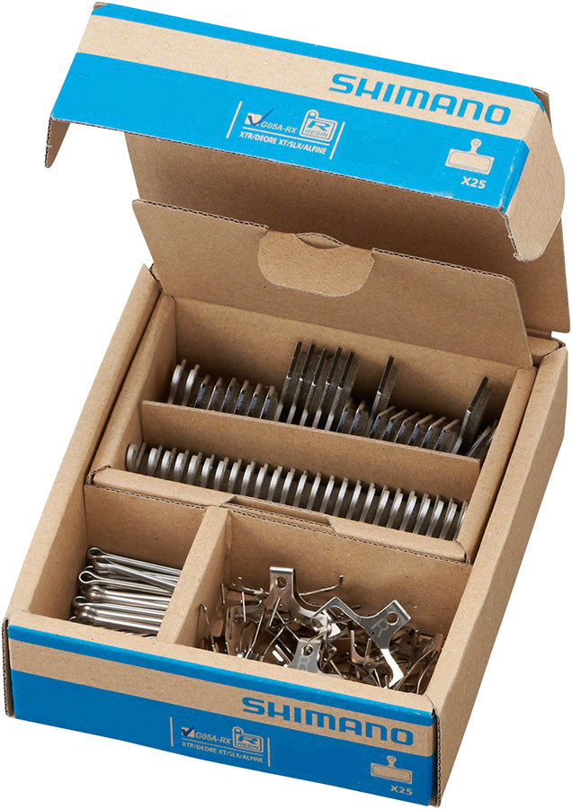 Shimano G05A-RX Disc Brake Pad Spring - Resin Compound Alloy Back Plate Box/25 pair-Goodwynn'sGoodwynn's