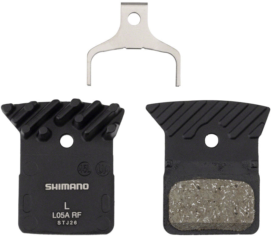 Shimano L05A-RF Disc Brake Pad Spring - Resin Compound Finned Alloy Back Plate One Pair-Goodwynn'sGoodwynn's