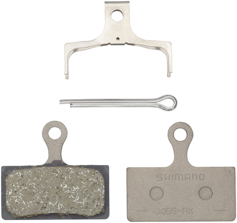 Shimano G05S-RX Disc Brake Pad Spring - Resin Compound Stainless Steel Back Plate One Pair-Goodwynn'sGoodwynn's