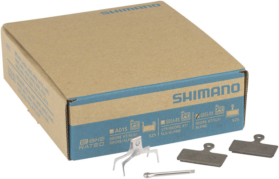 Shimano G05S-RX Disc Brake Pad Spring - Resin Compound Stainless Steel Back Plate Box/25 pair-Goodwynn'sGoodwynn's
