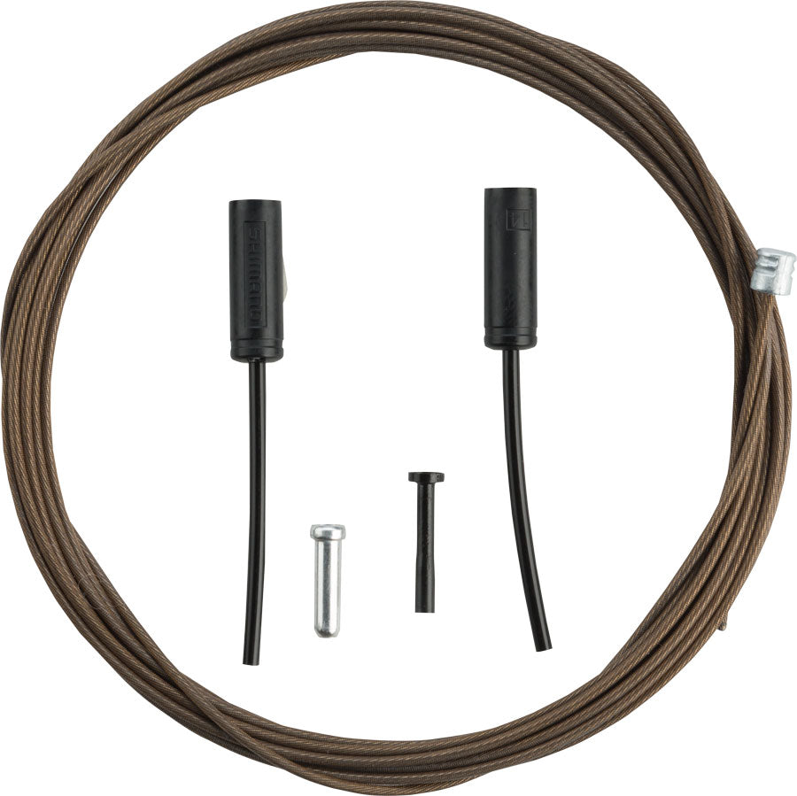 Shimano Dura-Ace Polymer-Coated Stainless Steel Derailleur Cable 1.2 x 2500mm-Goodwynn'sGoodwynn's