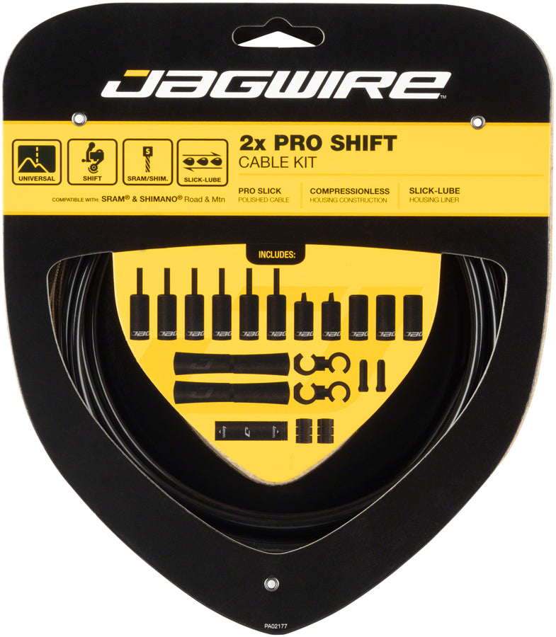 Jagwire Pro Shift Kit Road/Mountain SRAM/Shimano Black-Goodwynn'sGoodwynn's