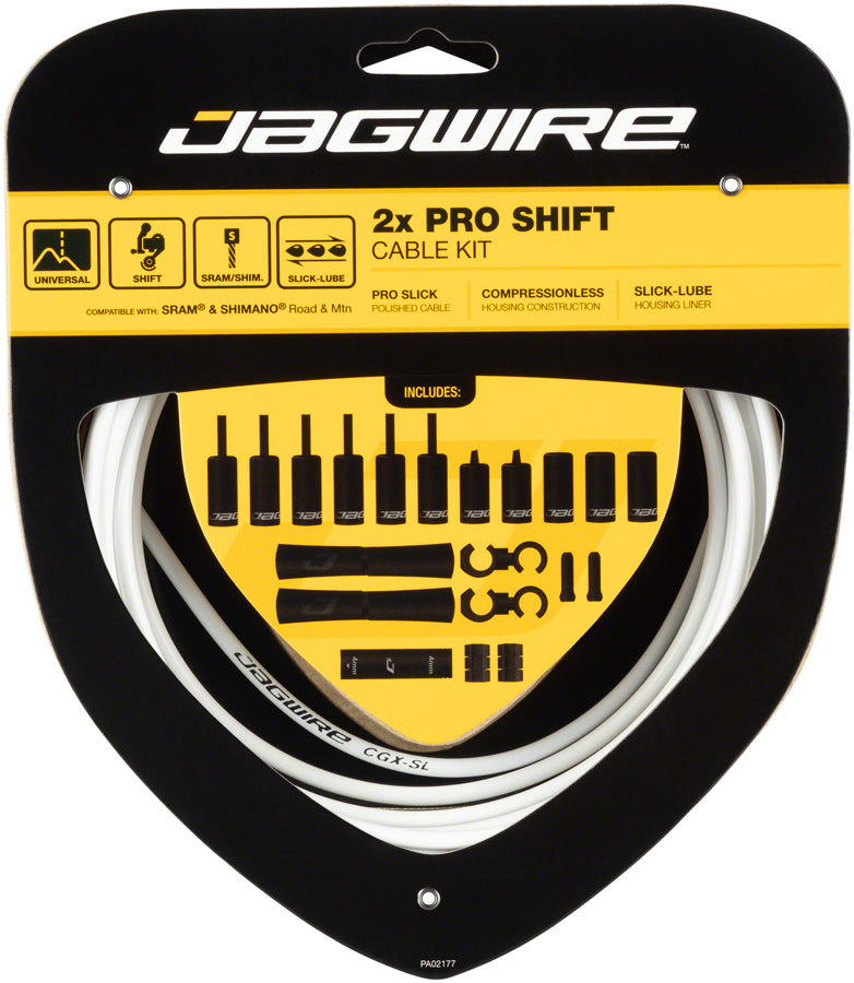 Jagwire Pro Shift Kit Road/Mountain SRAM/Shimano White-Goodwynn'sGoodwynn's