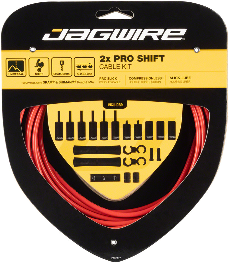 Jagwire Pro Shift Kit Road/Mountain SRAM/Shimano Red-Goodwynn'sGoodwynn's