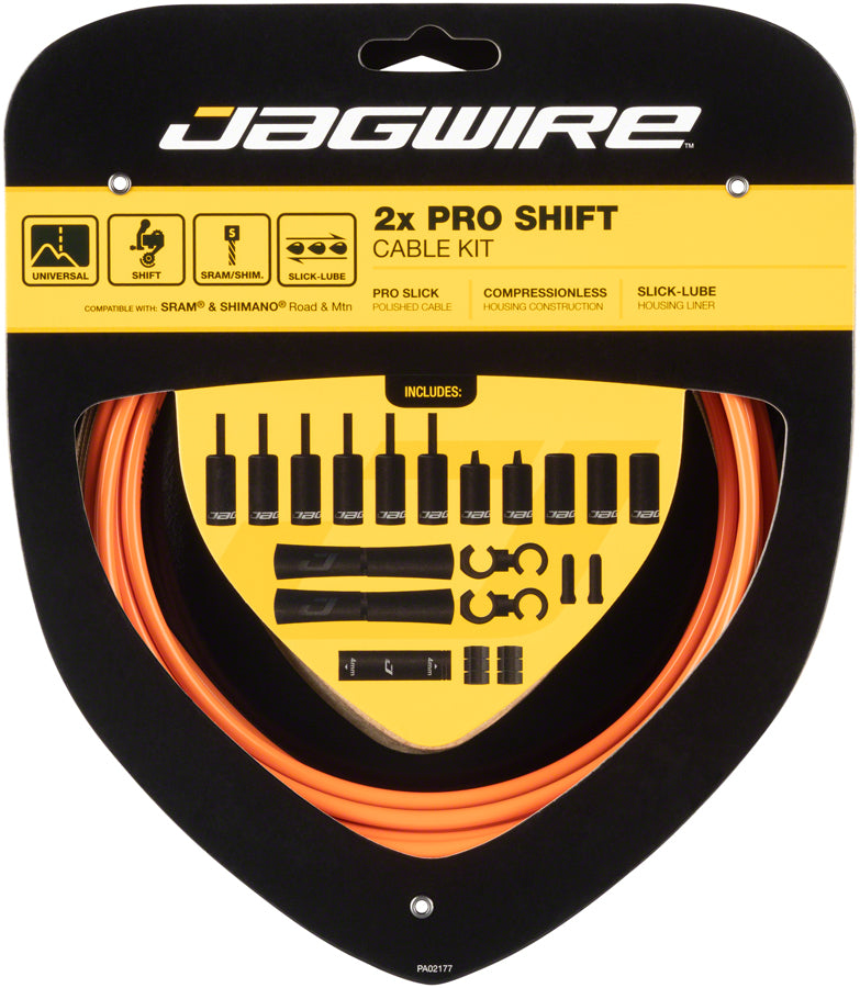 Jagwire Pro Shift Kit Road/Mountain SRAM/Shimano Orange-Goodwynn'sGoodwynn's